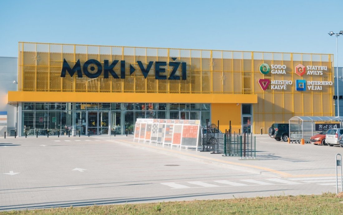 В Литве открылись обновленные магазины сети Moki Veži