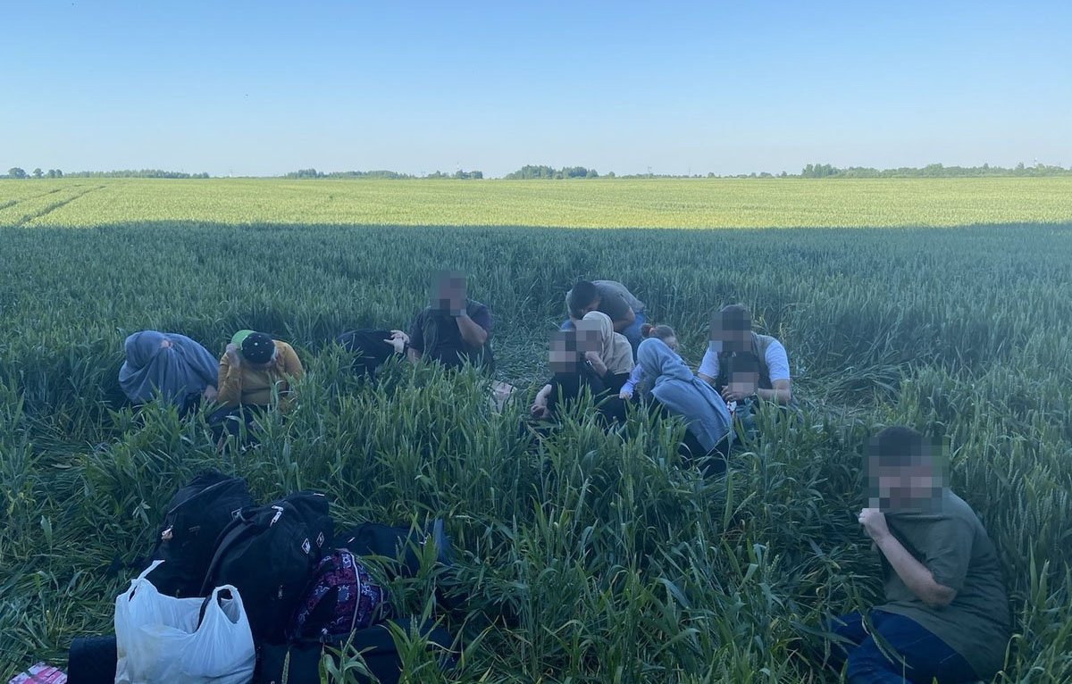 На границе Литвы с Беларусью задержана еще одна группа нелегальных мигрантов