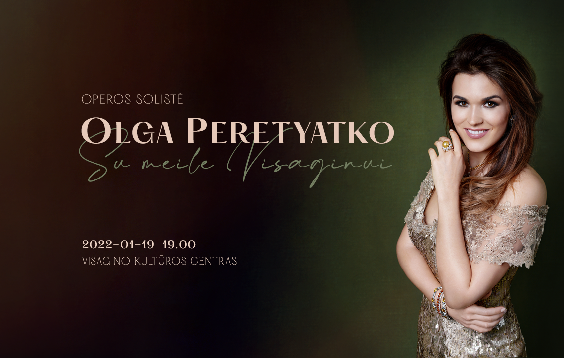 Концерт оперной солистки Ольги Перетятько «С любовью Висагинасу»