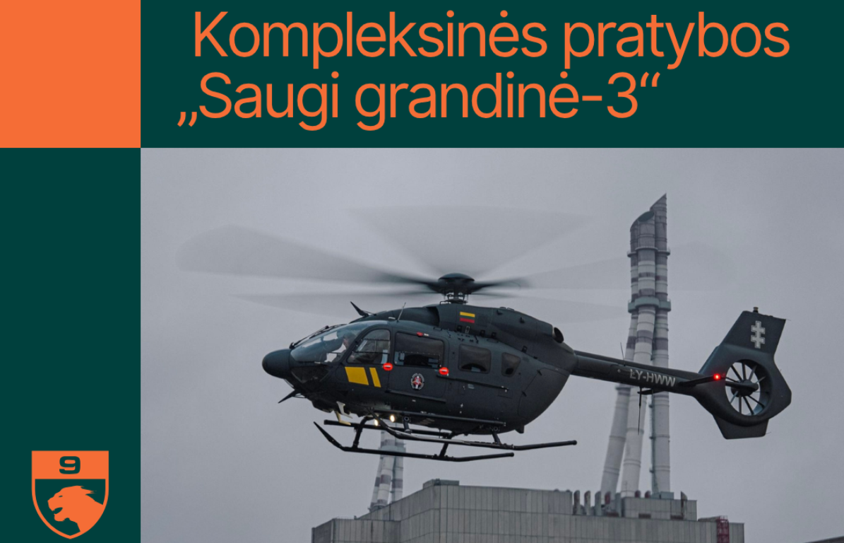 Вниманию жителей и гостей города: в Висагинасе пройдут комплексные учения стрелков