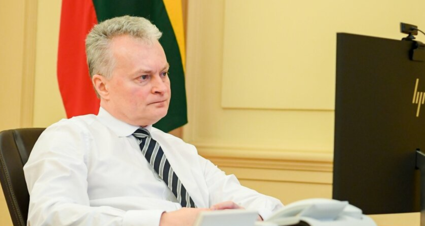 Науседа поговорил по телефону с Зеленским: поддерживаем евроатлантическую интеграцию, территориальное единство Украины
