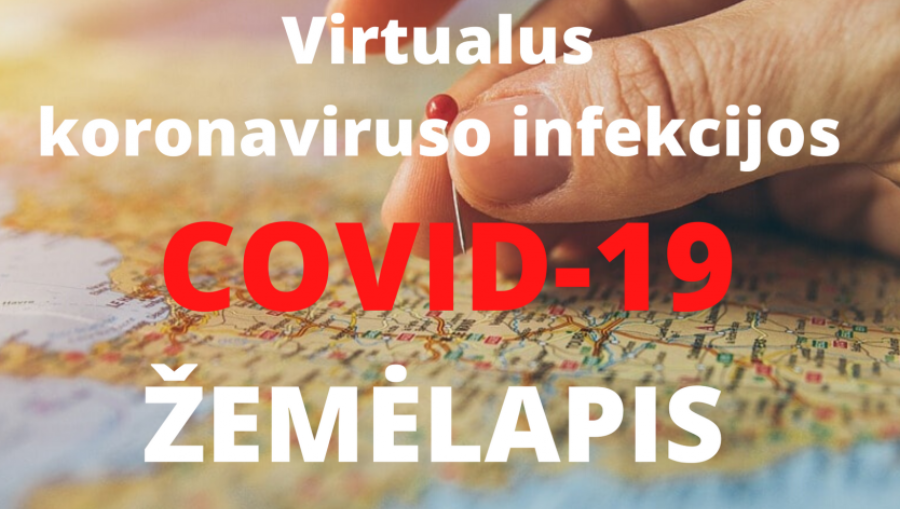 Создана литовская интерактивная карта COVID-19
