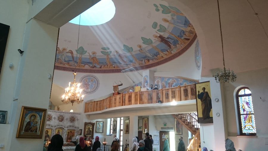 Расписание богослужений. 