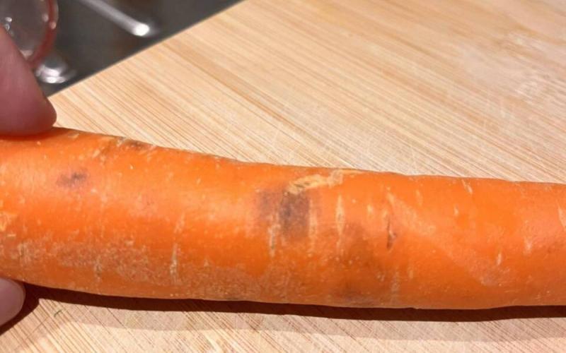 На моркови появились черные пятна… Можно ли ее по-прежнему есть?